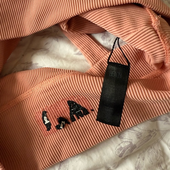 Beach Riot Pink Ribbed Leggings and Top Set - Picture 4 of 5